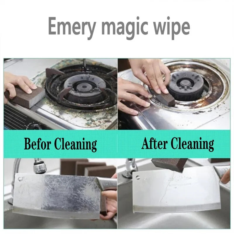 Removing Rust Cleaning Brush Cooktop Pot Descaling Scrub Dady Kitchen