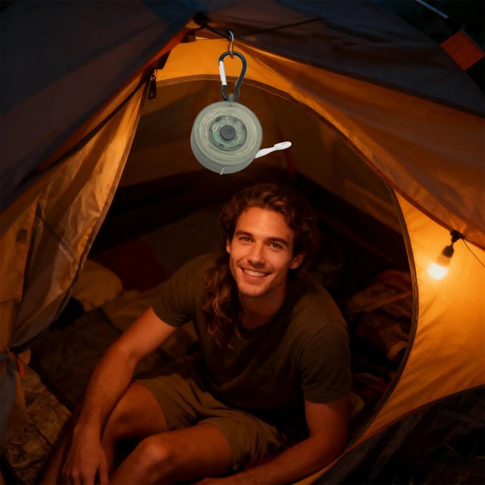 Battery String Lights Camping 4 Modes Waterproof Christmas Lantern LED Lamp For Garden Backyard Outdoor Gathering Dining Party Peaceful Pleasures Health and Wellness