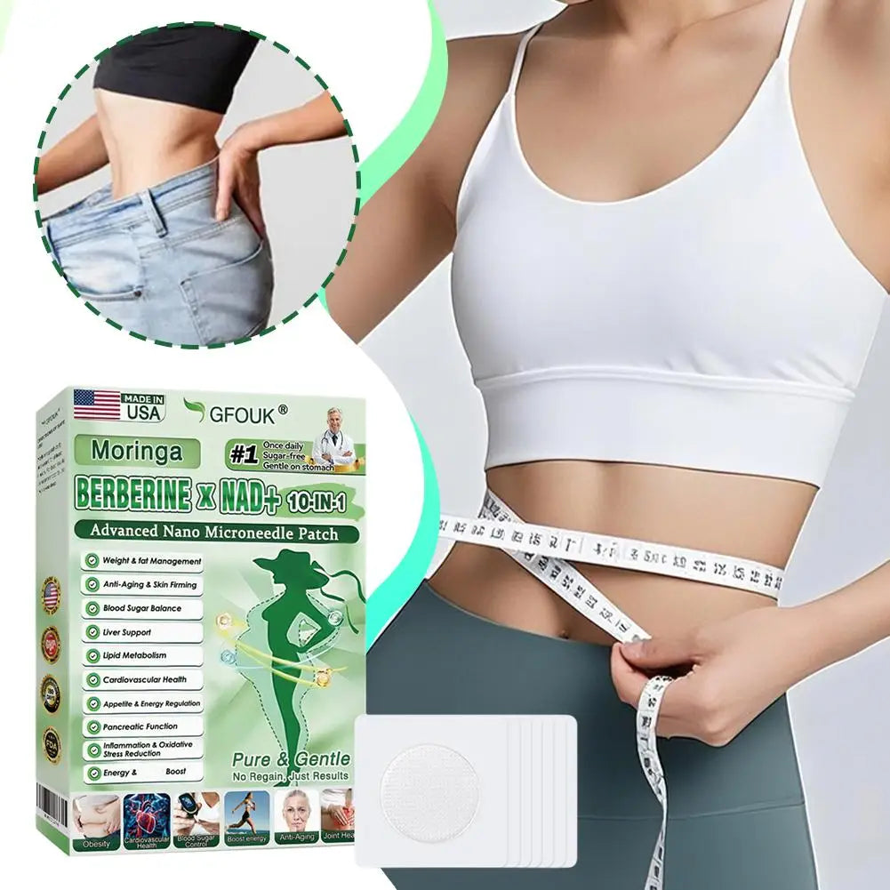Nano Microneedle Skin Patch | Moringa Firming & Moisturizing 7pc