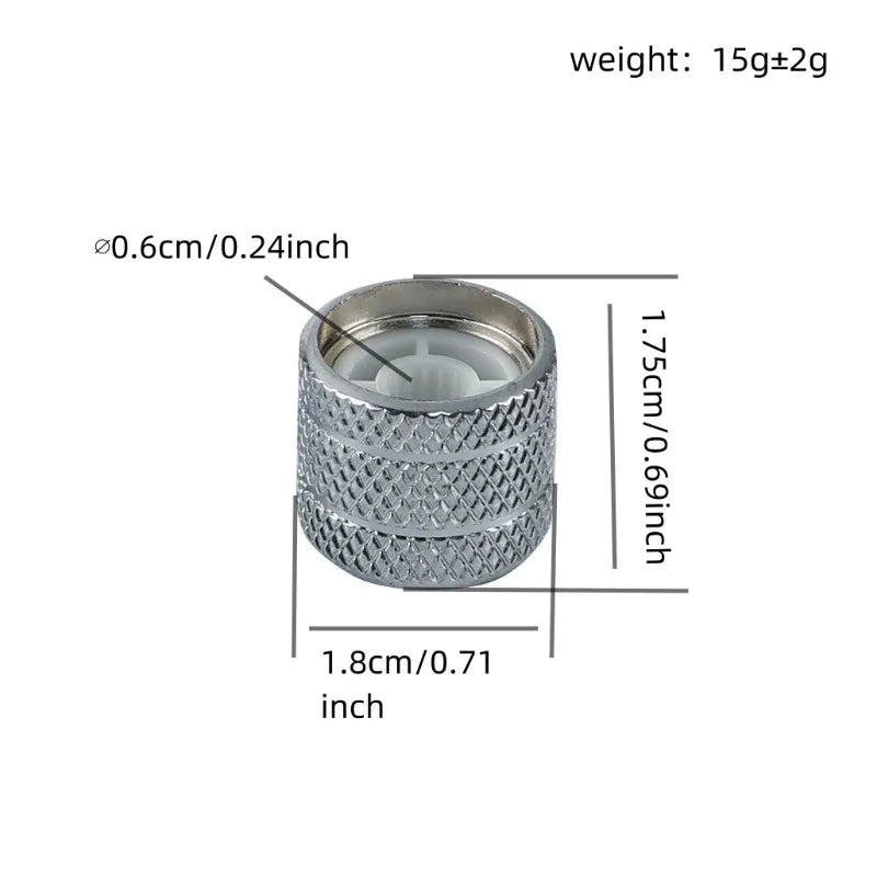 High-grade Scribed Inlaid Abalone Shell Volume Tone Button ST TL