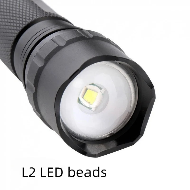 SHINEKNOT 1000-Lumen Tactical LED Flashlight | Rechargeable