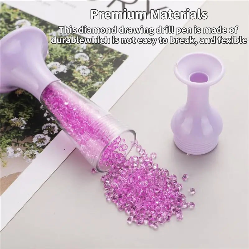 A36T-6Pcs Diamond Art Painting Pen, Diamond Art Painting Kits,Diamond Art Accessories Pens, Diamond Dotting Tool Peaceful Pleasures Health and Wellness