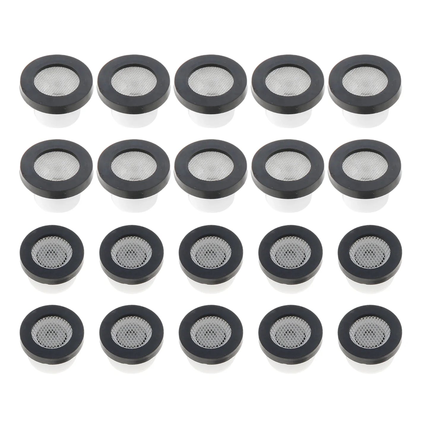 10-Pack POM One-Way Shower Check Valve Anti-Backflow Gaskets