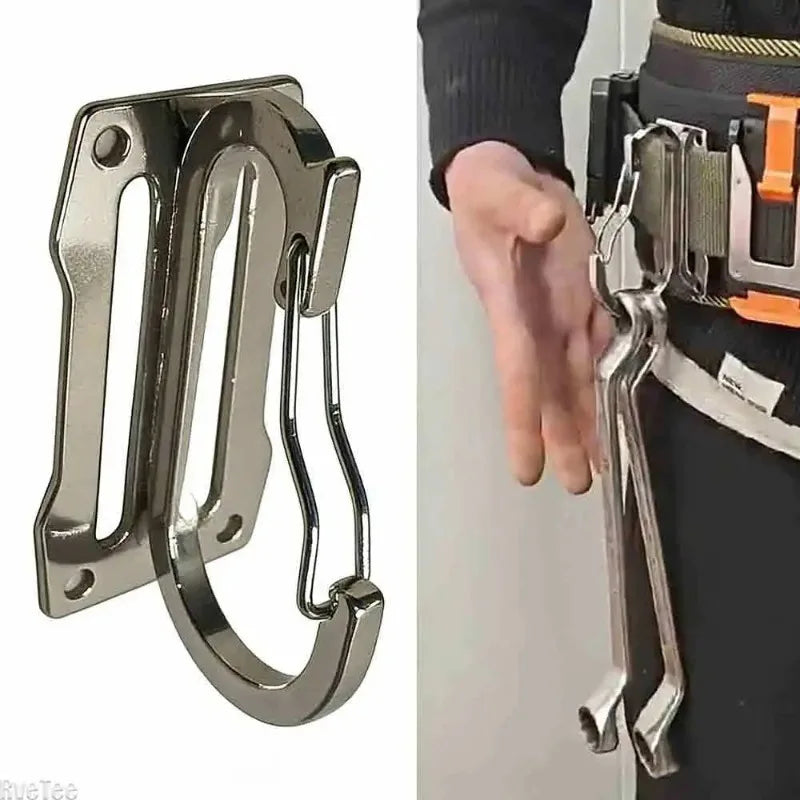 Stainless Steel Quick-Release Belt Clip Hook | Tool Belt Holder