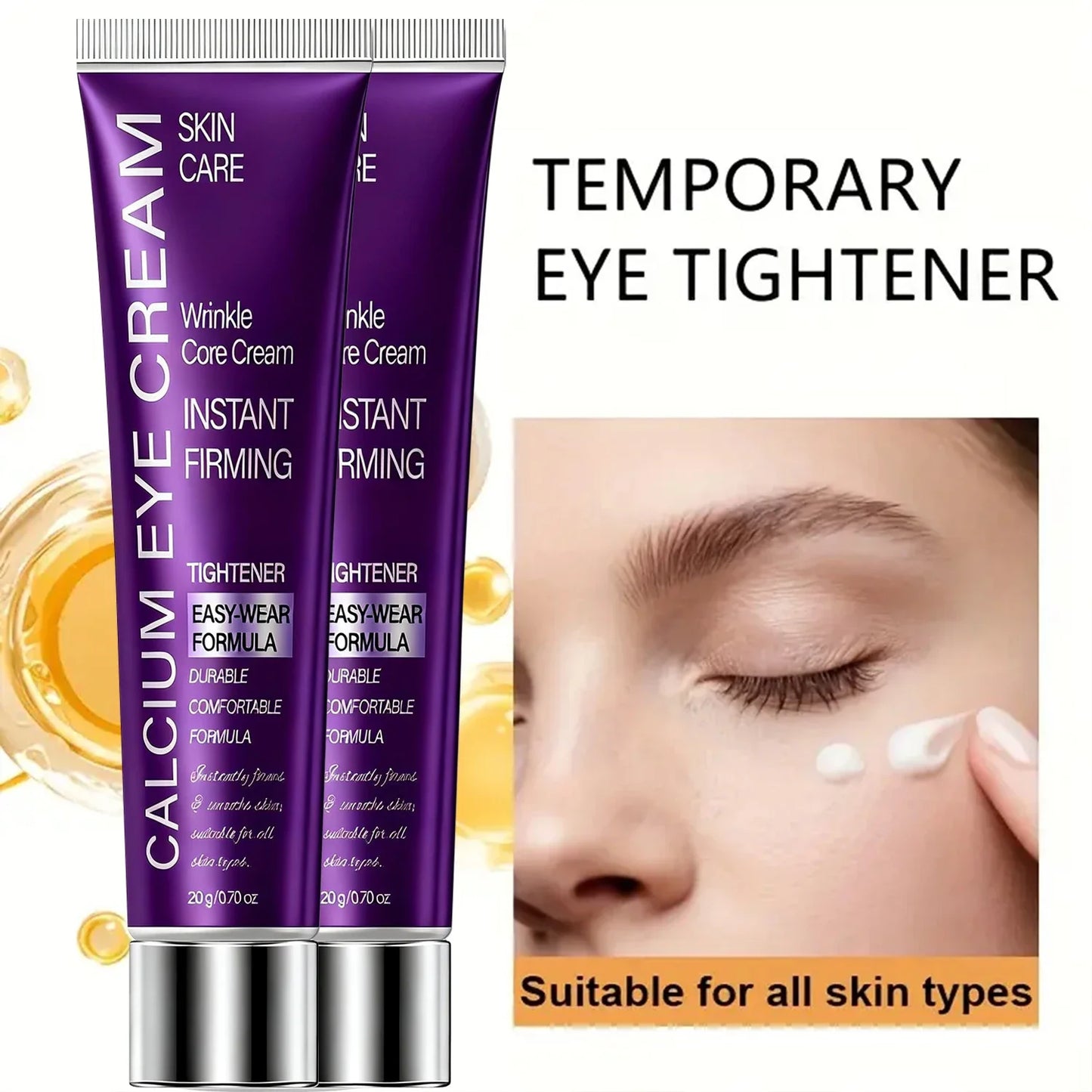 Firming Eye Cream – Calcium & Retinol for All Skin Types