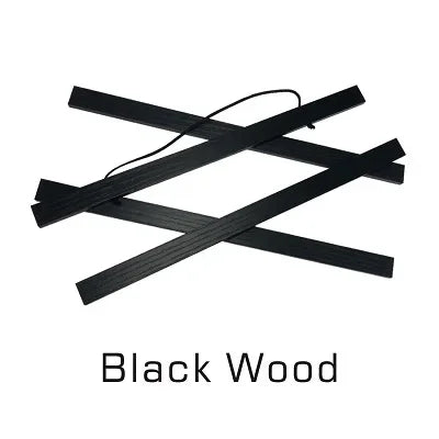 21-90cm Painting Frame Magnetic Wooden Hanger Wood Photo Super Magnetic Painting Canvas Poster Frame Canvas Frame Art Hanger Peaceful Pleasures Health and Wellness CXK-Black Wood 40cm