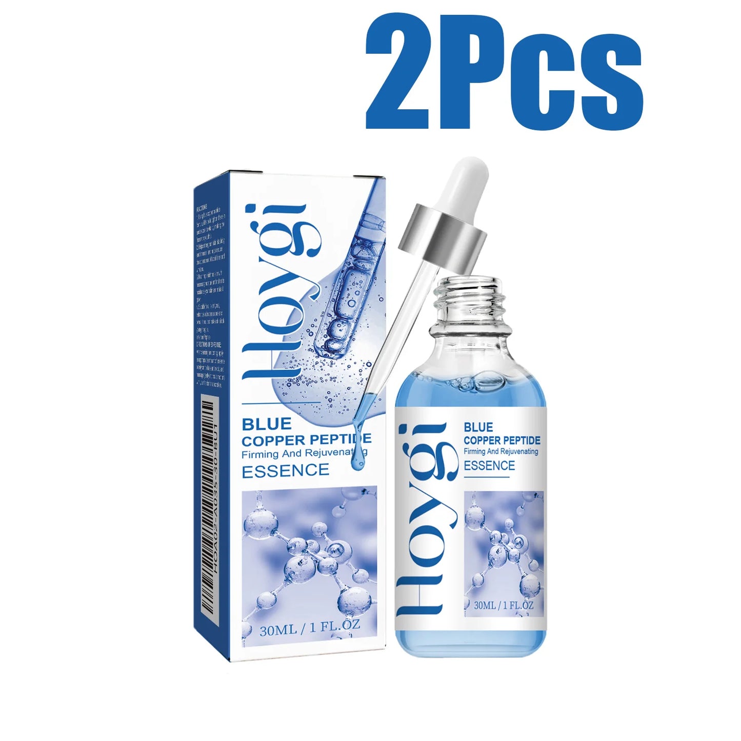 Blue Copper Peptide Firming Face Serum | Anti-Aging Essence