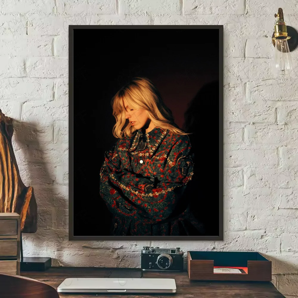 Pop Singer Actor Renee Rapp Poster HD art sticky wall waterproof home living room bedroom bar aesthetic decoration Peaceful Pleasures Health and Wellness
