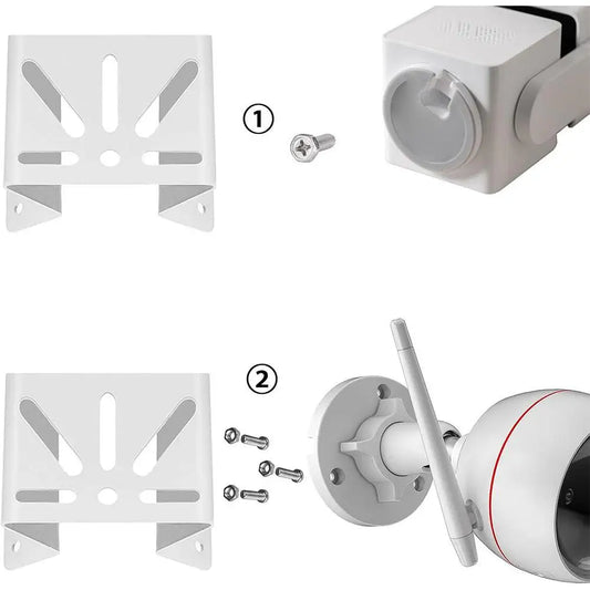 Wall Mount Corner Bracket For Security Camera Setup Peaceful Pleasures Health and Wellness