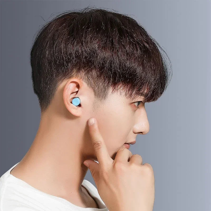 Soft Foam Ear Plugs for Sleeping, Travel, Noise Reduction and Anti - noise Sound Insulation Protection (5 Pair) Peaceful Pleasures Health and Wellness