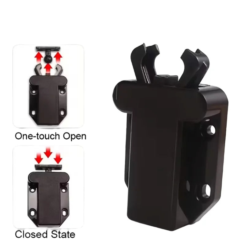 5/10pcs Non-Magnetic Touch Latch,Safe Push Latches,Push To Open Cabinet Catch,Rebound self-Locking Device,Cupboard Door Stop Peaceful Pleasures Health and Wellness