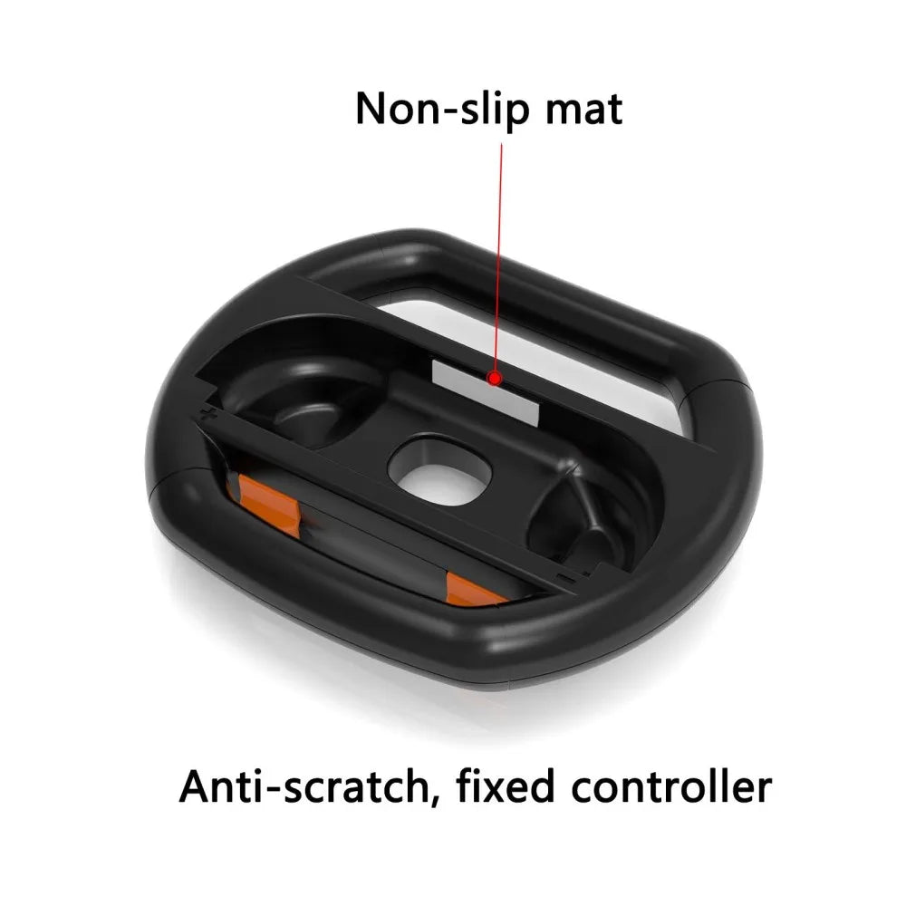 2PCS/Set Racing Steering Wheels For Switch 2 Handle Stand Holder Racing Game Wheel For Switch 2 Gaming Accessories Peaceful Pleasures Health and Wellness