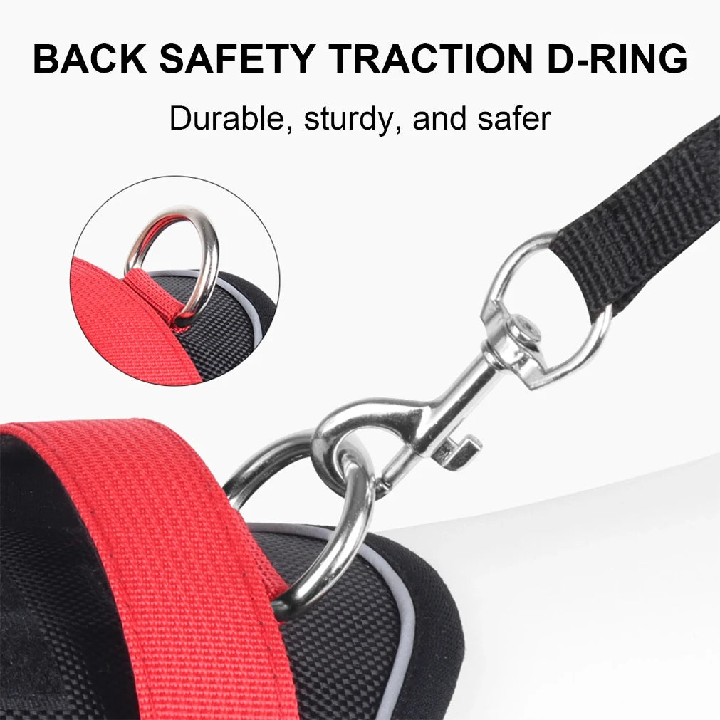 Reflective Tactical Dog Harness | 1680D Waterproof Vest Large Dogs