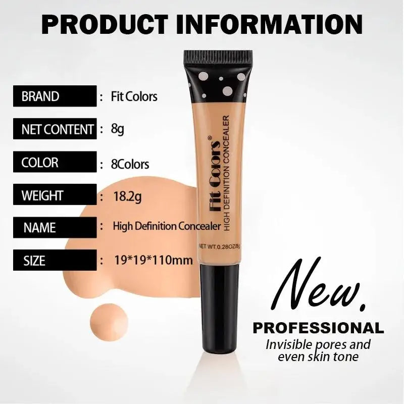 Fit Colors Full Coverage Concealer Stick – Waterproof, 8 Shades