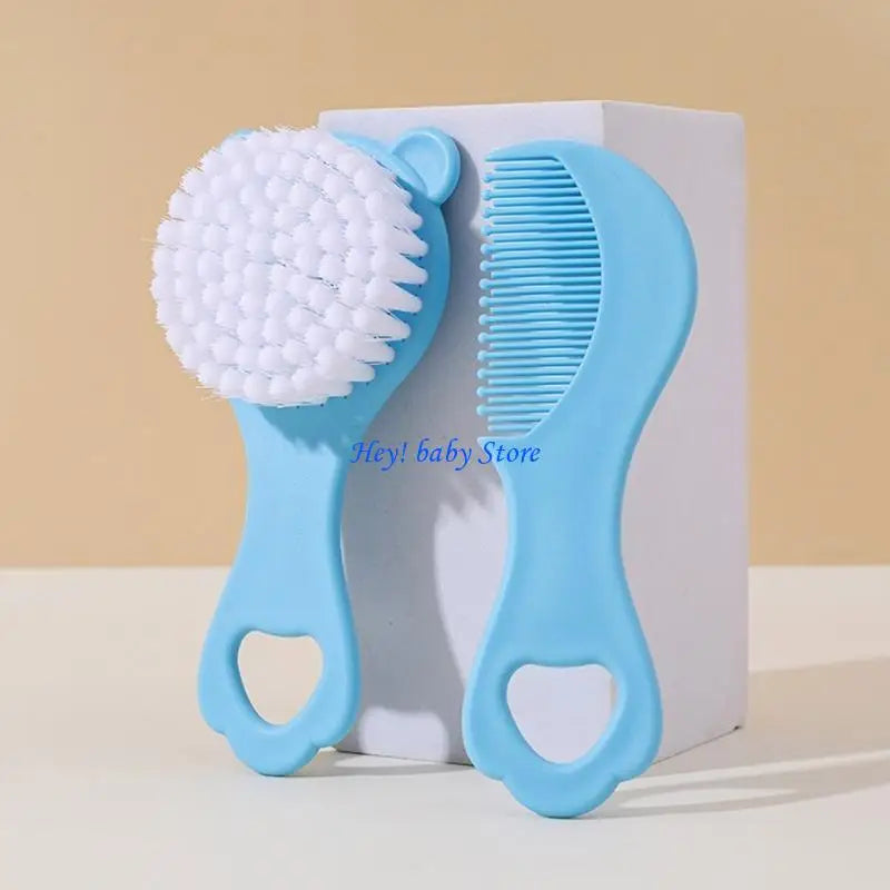 Baby Toddler Hair Brush & Comb Set for Sensitive Scalp