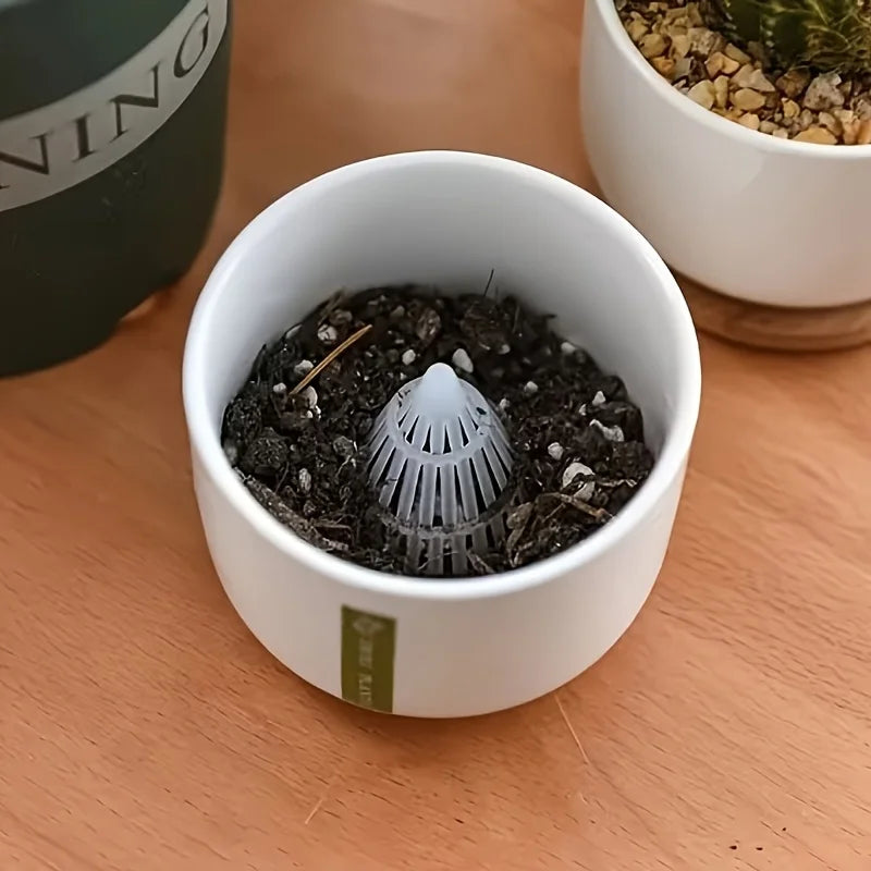 Conical Plastic Pot Drainage Filters – Root Protection (10/20 Pcs)