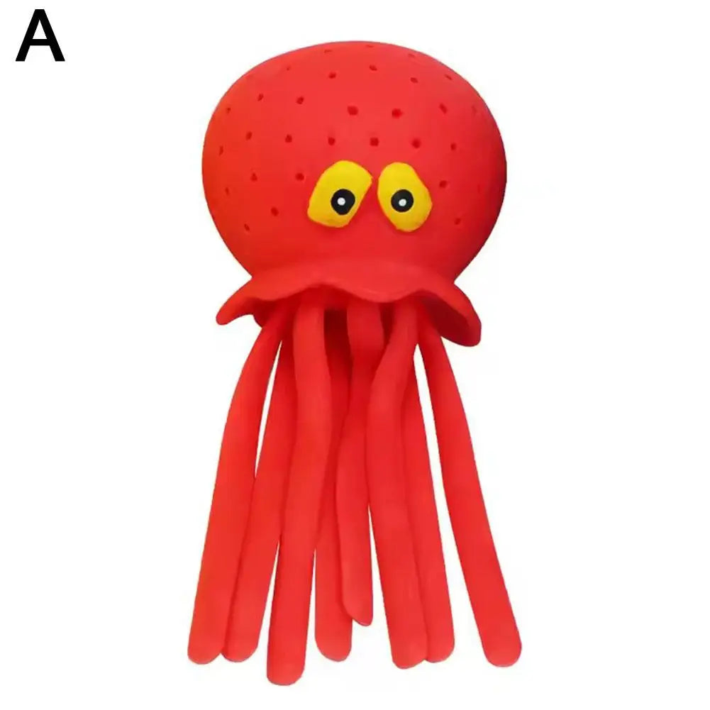 Octopus Squirt Bath Toy for Kids Ages 3–6 | Soft Silicone TPR