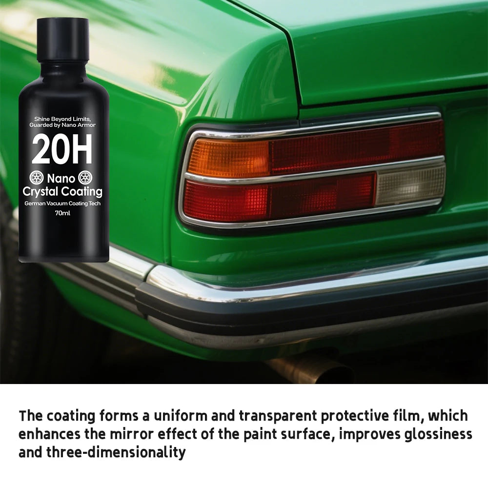 Graphene Ceramic Coating 20H with Self Healing and UV Track Technology Car Detailing Professionals 10+ Years of Protection Peaceful Pleasures Health and Wellness