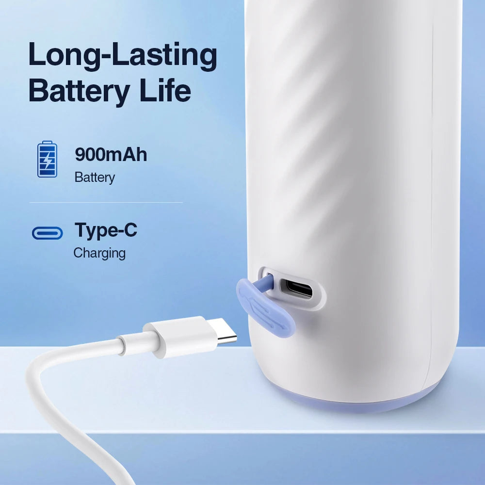 Vacuum Visual Electric Tonsil Stone Remover Oral Irrigator&Tongue Coating Scraper Built-In LED light 8 Suction Anti Bad Breath Peaceful Pleasures Health and Wellness