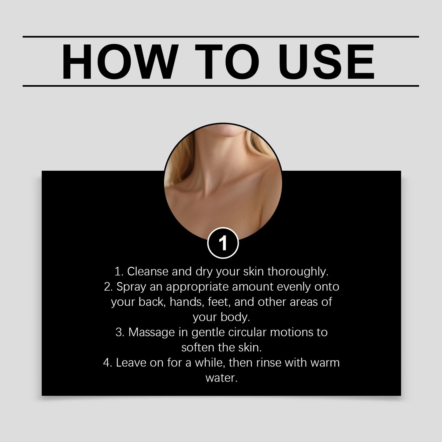 Turmeric Body Exfoliating Spray 100ml – Brighten & Moisturize