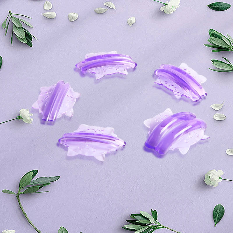 5 Pairs C Curl Silicone Lash Lift Pads Sticky Eyelash Perm Rods Shield – 3D Lash Curler Makeup Accessories Peaceful Pleasures Health and Wellness