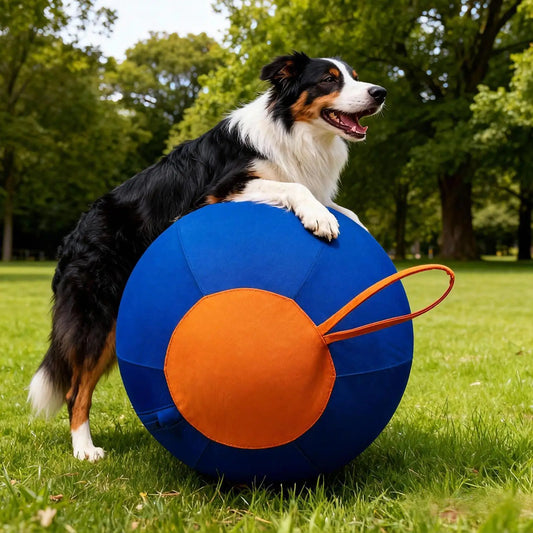 Long-lasting Ball Stimulating Herding Ball for Dogs Horses Cattle Thickened Anti-burst Toy Enhances Senses Builds Shepherds More Peaceful Pleasures Health and Wellness