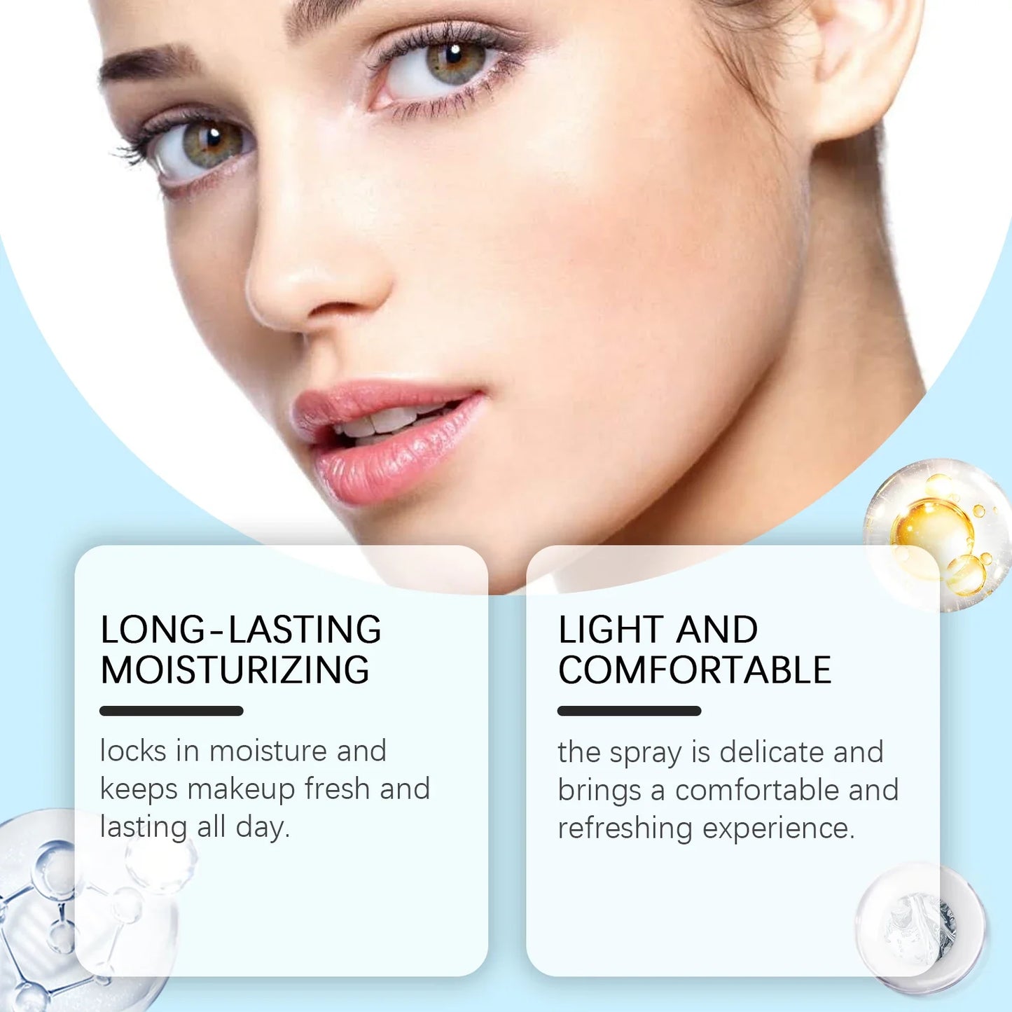 EELHOE Setting Spray & Primer – Matte, Waterproof, Long Lasting