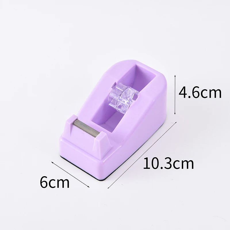 1pc Color tape cutting machine for office supplies and school DIY craft tools suitable for diary clippings and daily office work Peaceful Pleasures Health and Wellness Purple