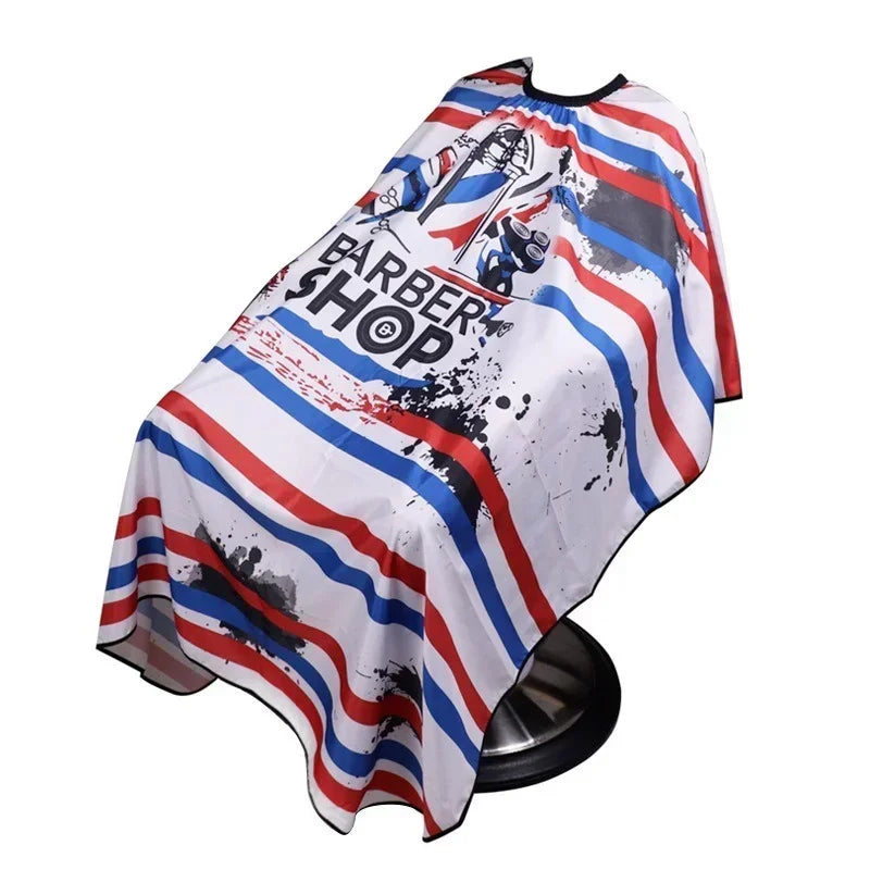 Waterproof Barber Cape | Retro Salon Hairdressing Cloth 164x145cm