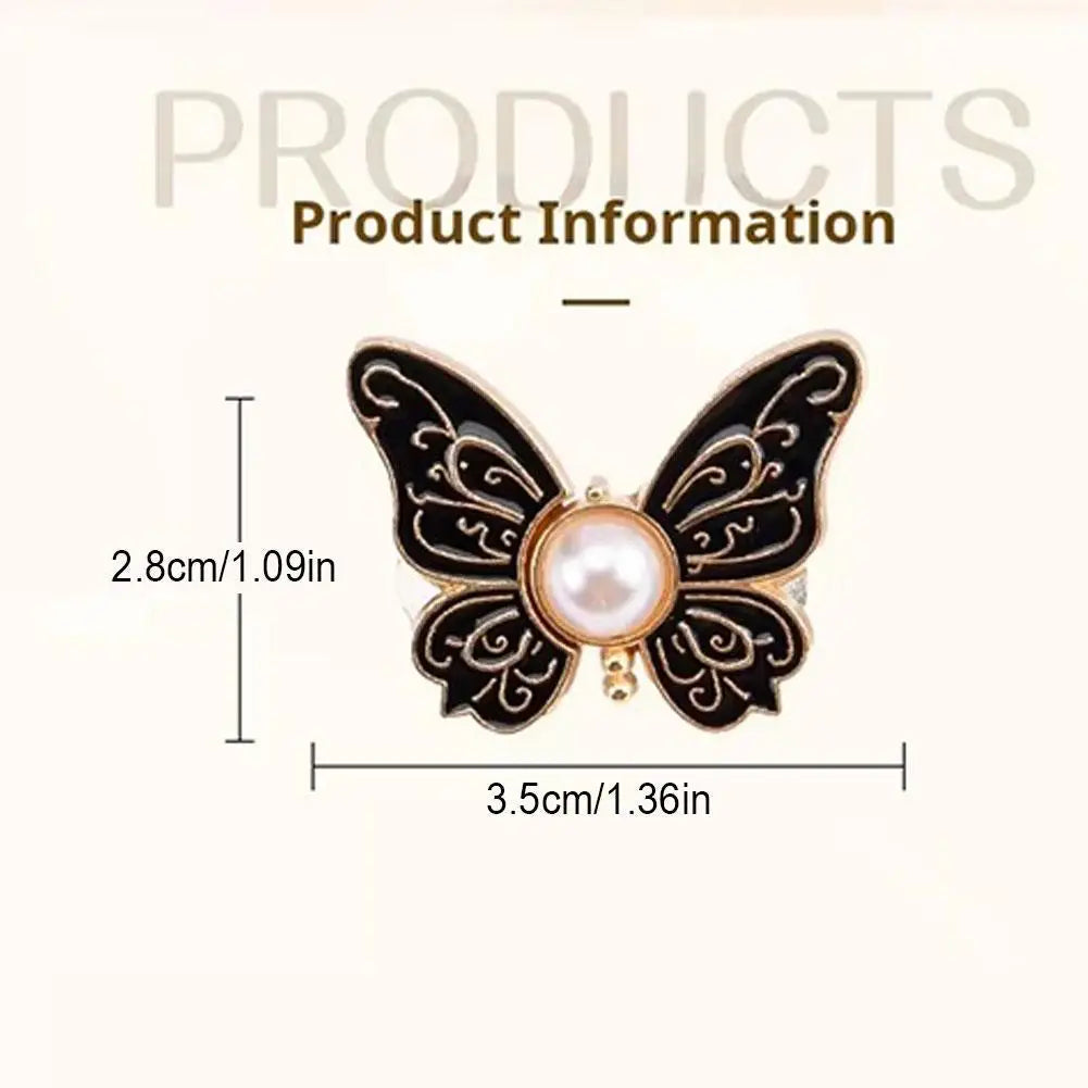Butterfly Jean Button Pin – Adjustable No-Sew Waist Buckle