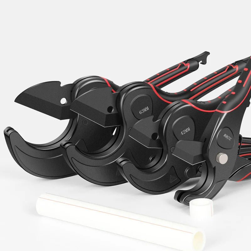 Ratchet Pipe Cutter 32–75mm | PVC PP PE Hose Hand Tool Peaceful Pleasures Health and Wellness