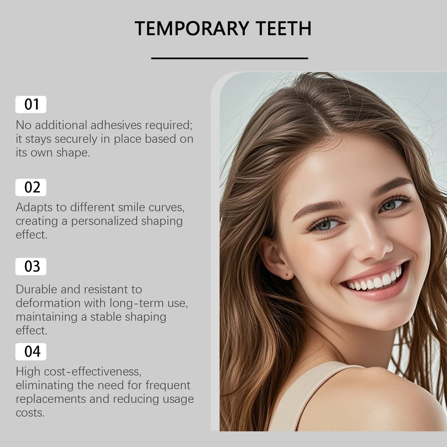 Tooth Repair Glue Dental Fixation Comfortable Safety Shapeable Teeth Gaps Filling Solid Glue Home Use Temporary Tooth Repair Kit Peaceful Pleasures Health and Wellness