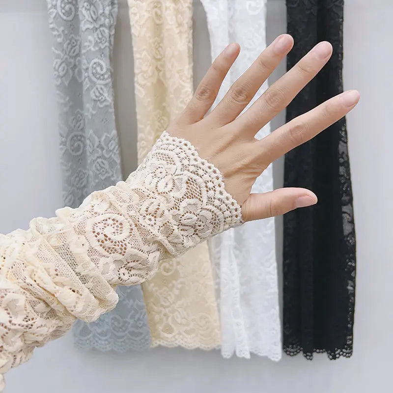 Women's Floral Lace UV Arm Sleeves – Sun & Tattoo Cover