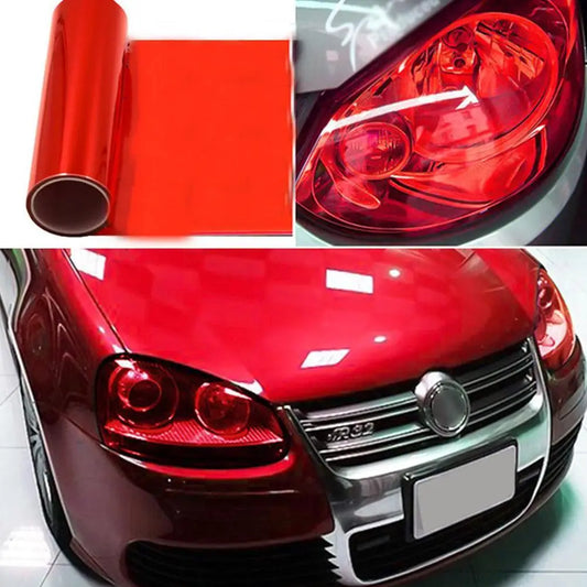 Car Motorcycle Headlight Tint Fog Light Taillight Smoke Tint Vinyl Film Waterproof Film for Headlights Car Body Film Sticker Peaceful Pleasures Health and Wellness