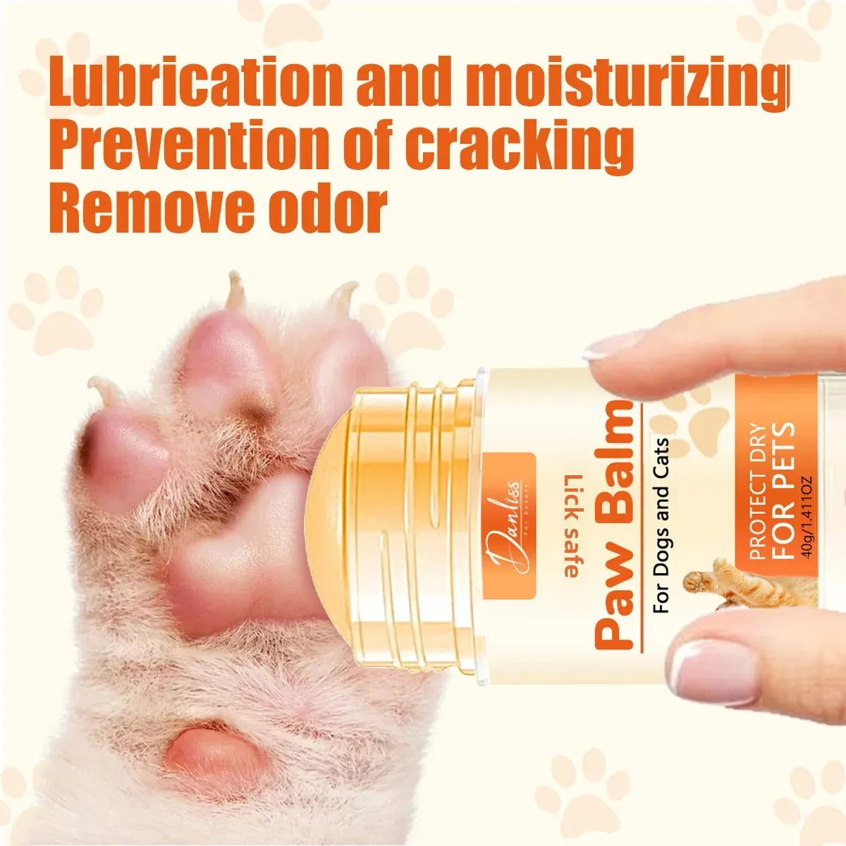 Pet Paw Balm – Avocado Oil & Beeswax for Cats & Dogs
