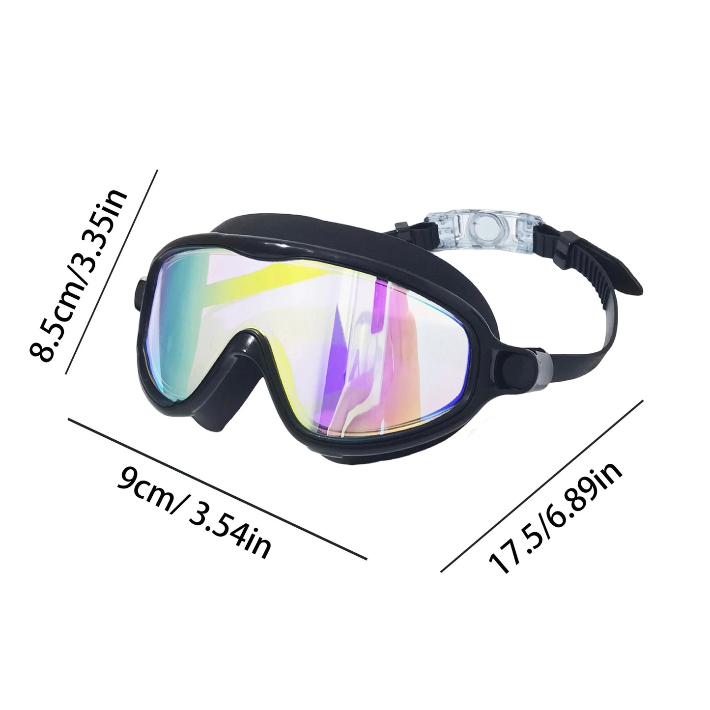 Kids Swim Goggles with Nose Clip & Earplugs Anti-Fog & Leakproof for Boys Girls Pool Beach Snorkeling Diving Water Sports Summer Peaceful Pleasures Health and Wellness Pinks