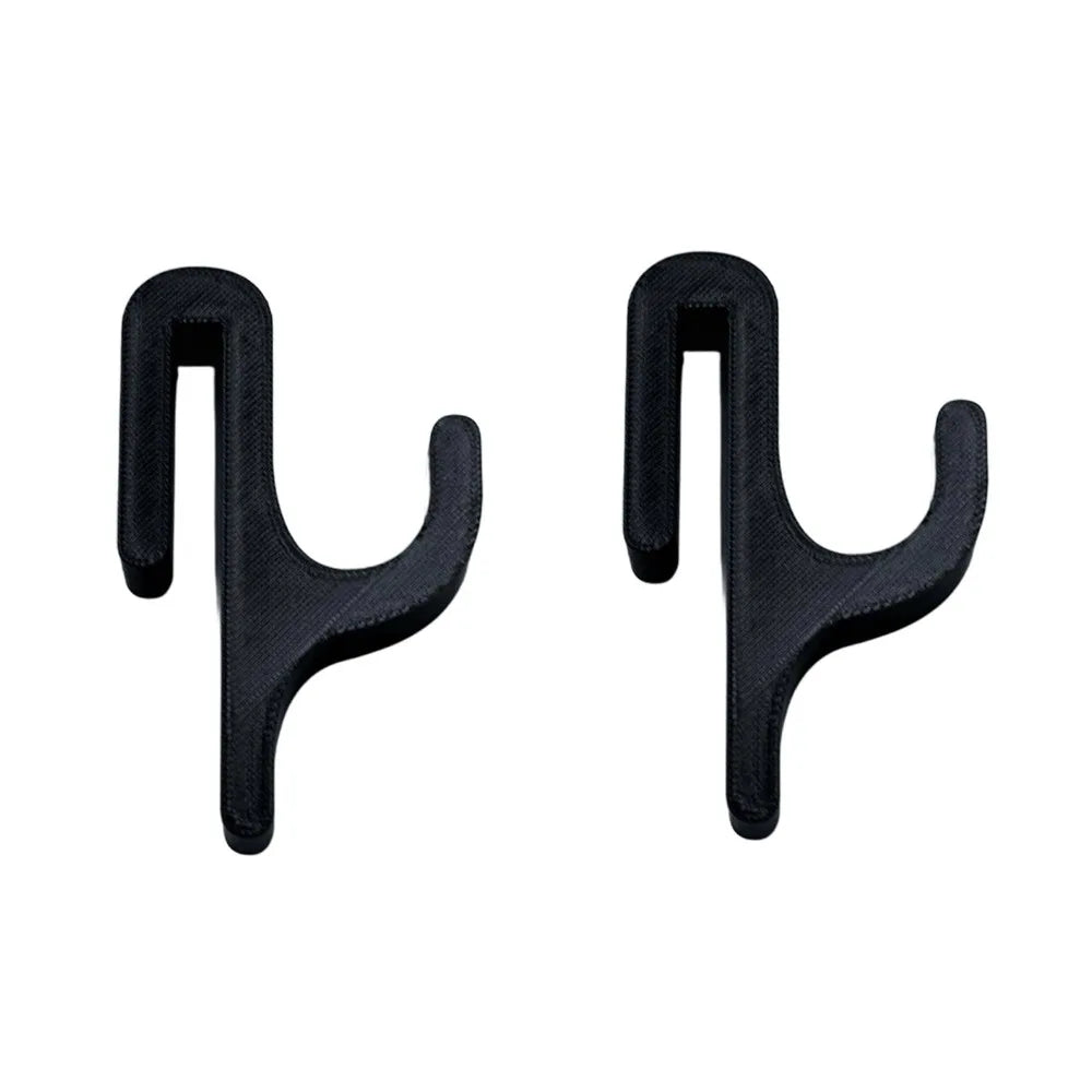 No-Drill Shower Door Clip-On Hooks | Towel & Bath Organizer
