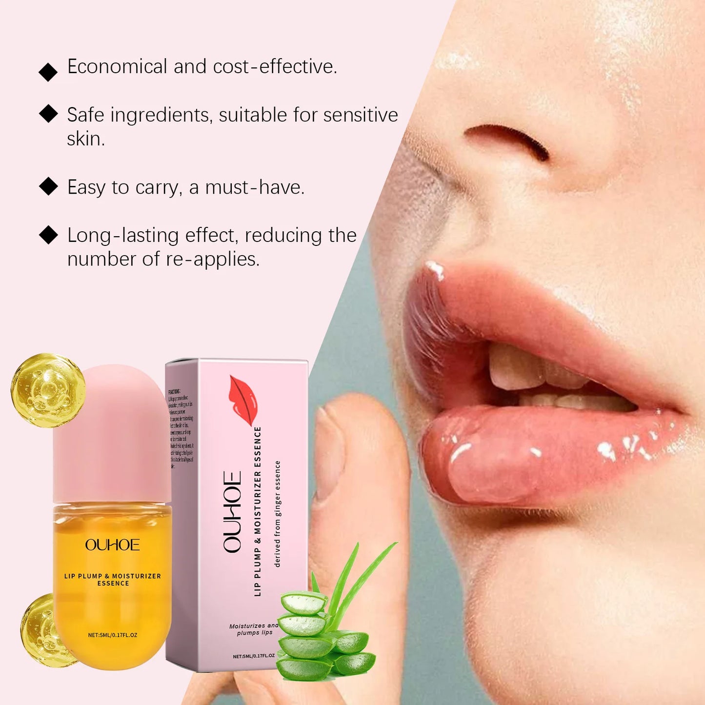 Lip Oil for Dry & Chapped Lips – Nourishing Cheilitis Repair