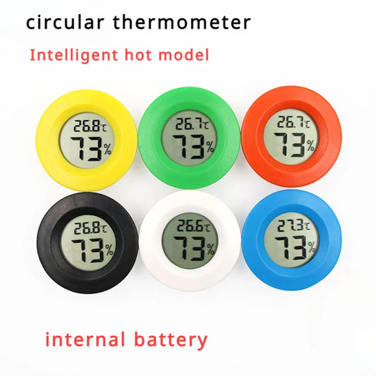 Digital Indoor Thermometer Hygrometer | LCD Temp & Humidity Sensor Digital Thermometer Hygrometer Peaceful Pleasures Health and Wellness