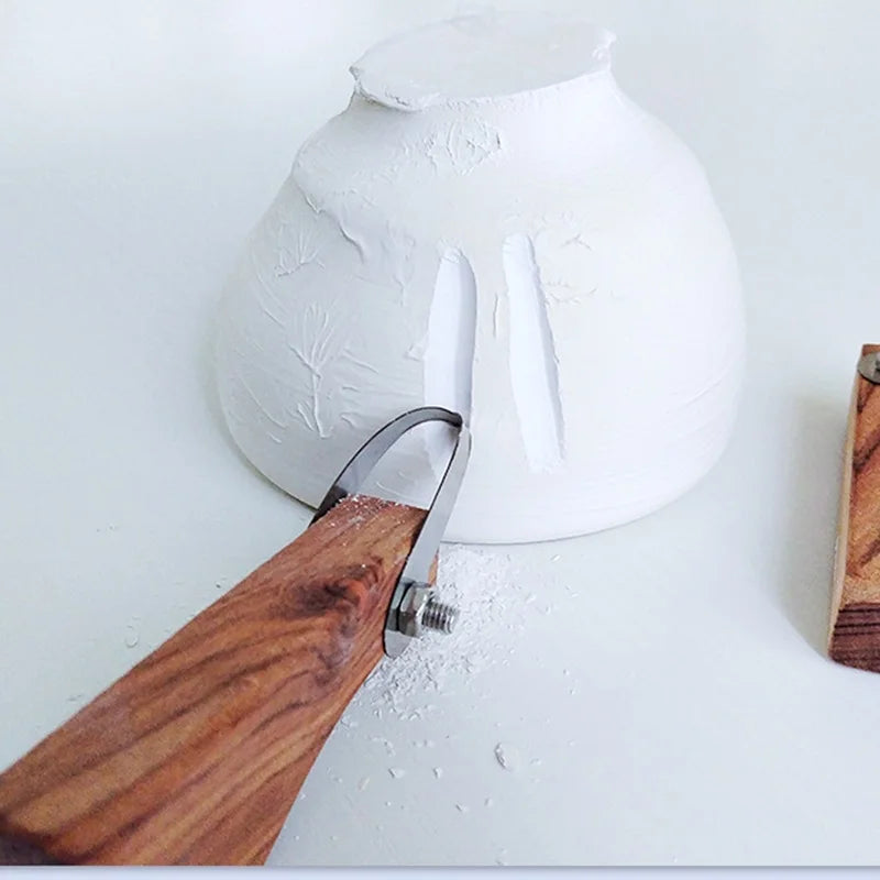 Wooden File Handle with Brass Collet Chuck for Needle Files File Handle Tool Peaceful Pleasures Health and Wellness