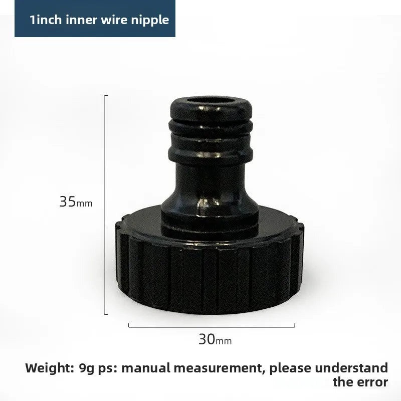 10-Pack 3/4" Garden Hose Quick Connect Adapter Fittings