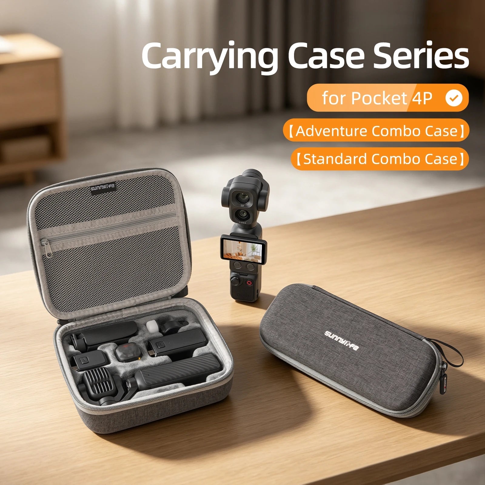 Precision-Molded Storage Pouch For DJI Pocket 4 Pro Camera Dust-Proof Shock-Resistant And Drop-Proof Protective Accessory Peaceful Pleasures Health and Wellness