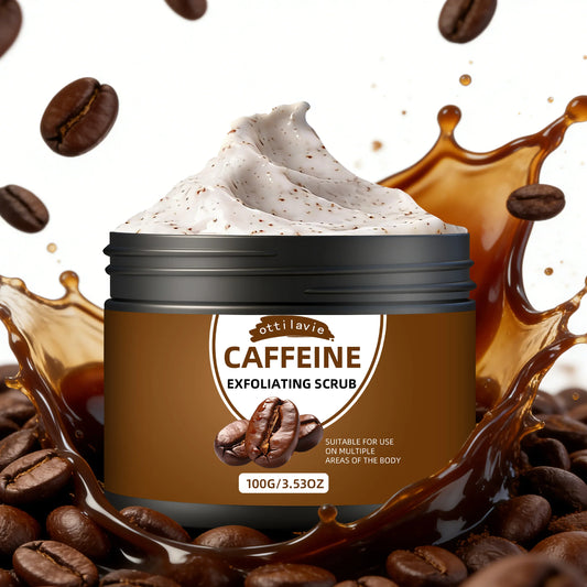 Ottilavie Caffeine Exfoliating Body Scrub – Hands, Feet & Body Exfoliating Body Scrub Oasis Select