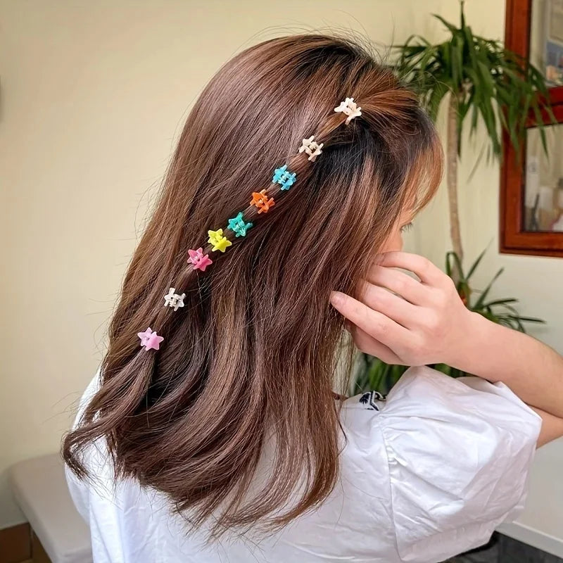 50pcs Non-Slip Mini Claw Clips – Colorful Hair Clips for Women Peaceful Pleasures Health and Wellness