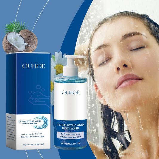Salicylic Acid Body Wash – Exfoliating Pore-Refining Shower Gel Exfoliating Body Wash Oasis Select
