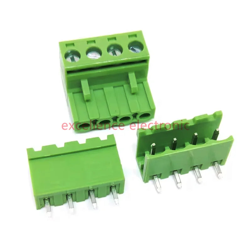 5Pairs 5.08mm Terminal Block 2/3/4/5/6/7/8/9/10/12P Screw Plug-in PCB Terminal Block Open Pin Male/Female Pluggable Connector Peaceful Pleasures Health and Wellness