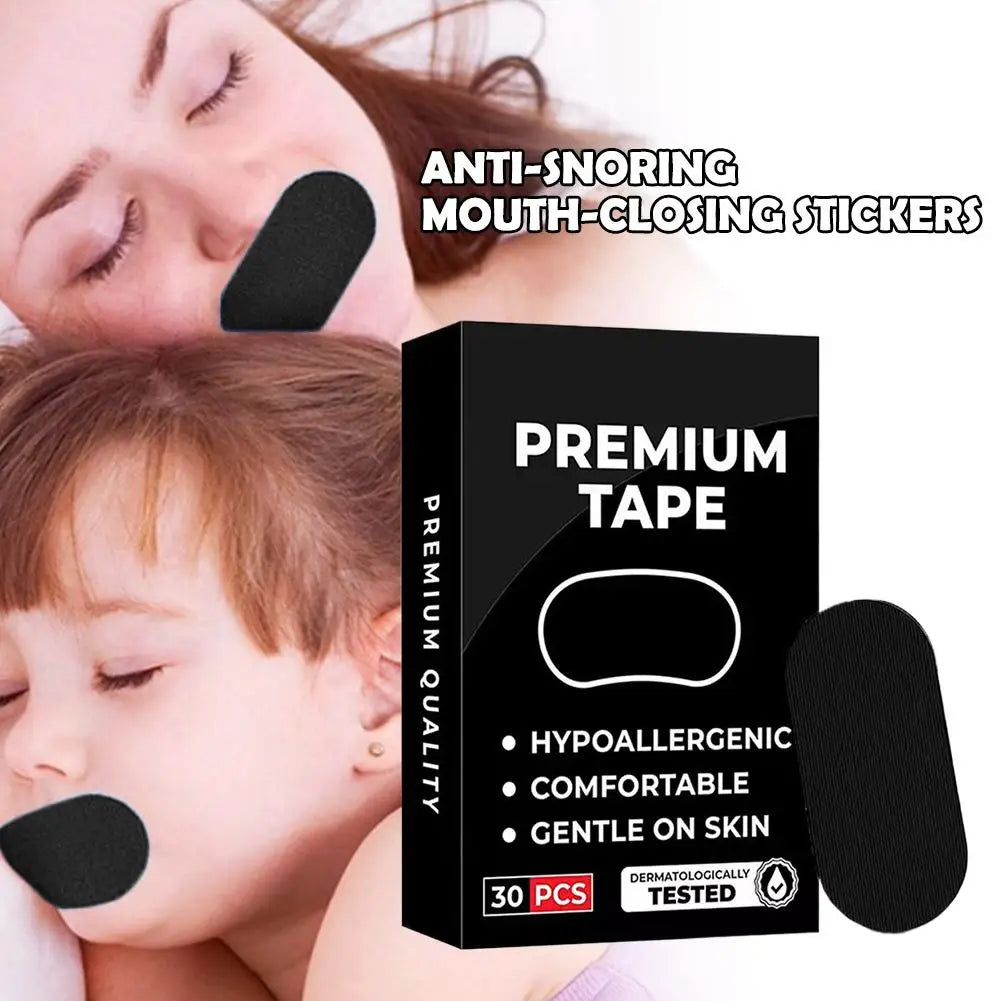 Sleep Mouth Tape | Comfort Fit Nasal Breathing Strips 30pc