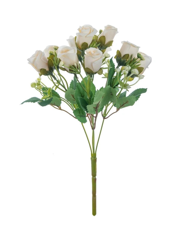 Artificial Silk Flower Bouquet | Wedding & Home Decor 30cm