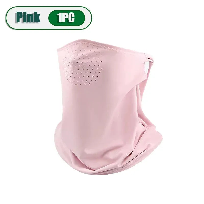 Ice Silk UV Face Mask & Neck Cover | Outdoor Sun Protection