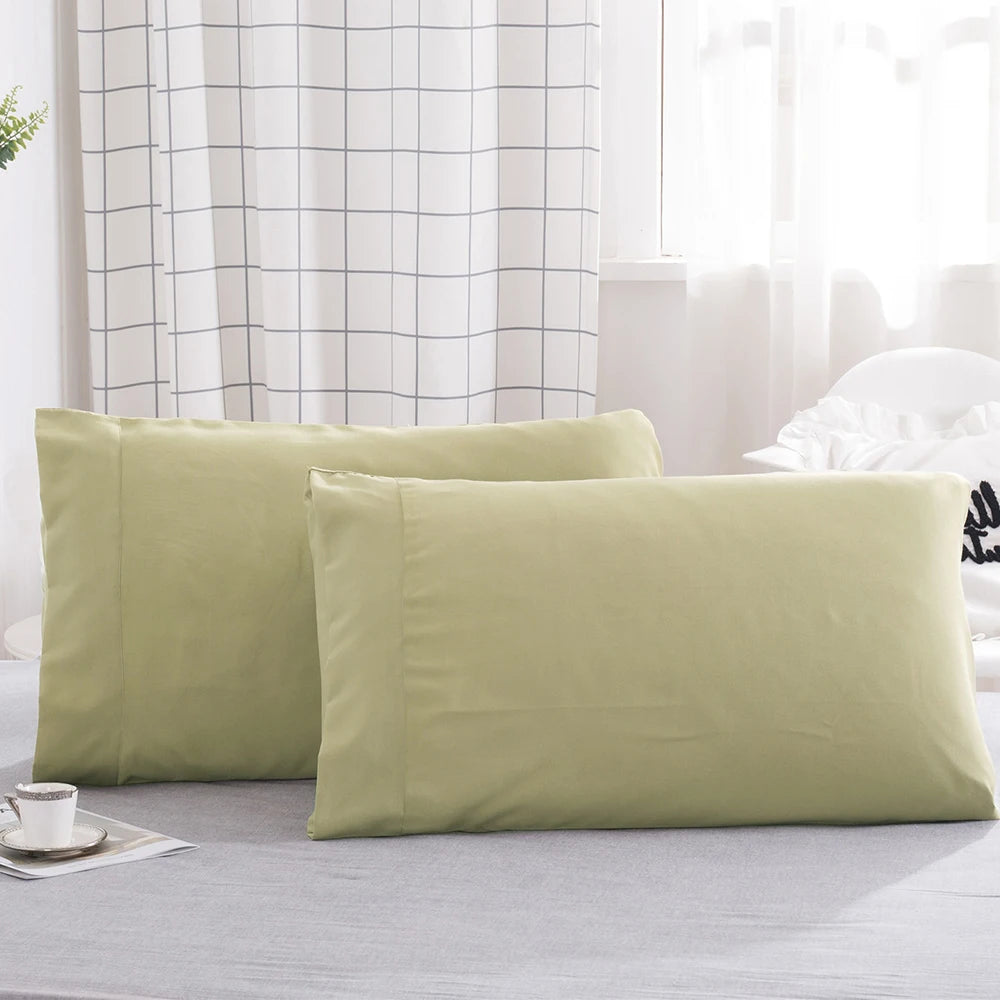 Battilo 2-Pack Microfiber Pillowcases Queen & King | Soft